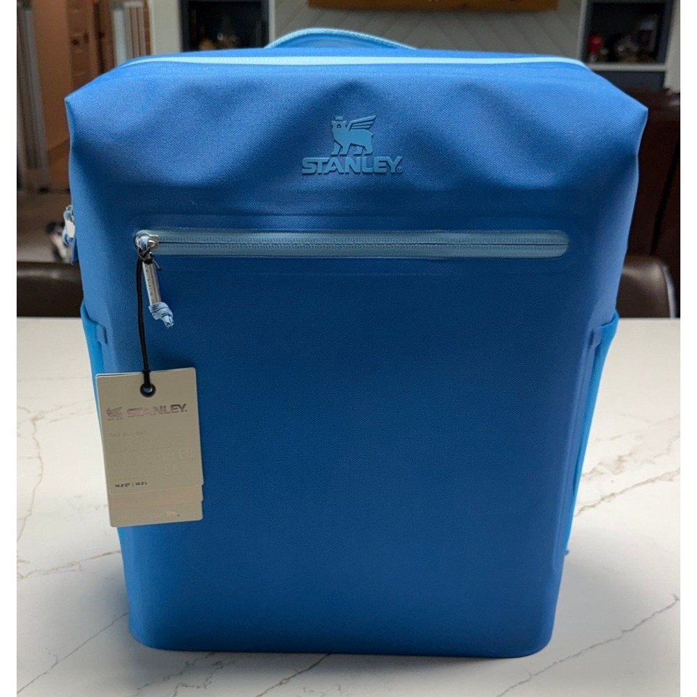 Stanley Madeleine Midi Cooler Backpack Azure Blue 14.8 QT 10-12990-007 NWT